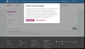 
							         Log in to your account | Plusnet								  
							    