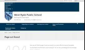 
							         Log in to your DET Portal - THERE ARE 2 ... - West Ryde Public School								  
							    