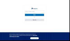 
							         Log in to your PayPal account								  
							    