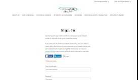 
							         Log-in To Your Profile - Highmark Health								  
							    