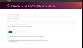 
							         Log in - Ubuntu								  
							    