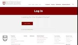 
							         Log in | UChicago Graham - University of Chicago Graham School								  
							    