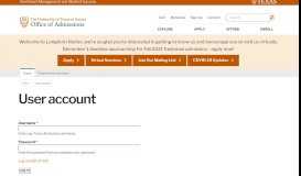 
							         Log in | Undergraduate Admissions | The University of Texas at Austin								  
							    