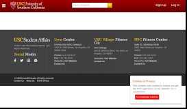 
							         Log In - USC Rec Sports Web Portal								  
							    