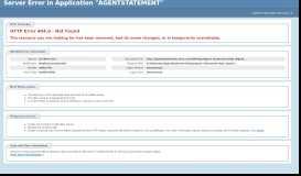 
							         log in via the SIRVA Agent Extranet - Agent Statement								  
							    