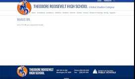 
							         Log Into ASPEN Parent Portal - Theodore Roosevelt High School								  
							    