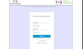 
							         Log into Patient Portal								  
							    