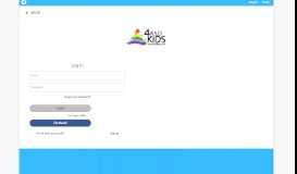 
							         Log On - 4 ASD Kids Fundraising Portal								  
							    