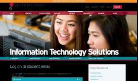 
							         Log on to student email : Red River College: Information Technology ...								  
							    