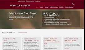 
							         Logan County Schools - Math and English Training/Practice Tests								  
							    