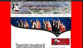 
							         Logansport High School: Home								  
							    