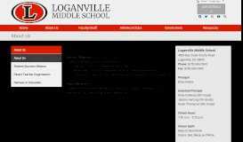 
							         Loganville Middle School - Walton County School District								  
							    