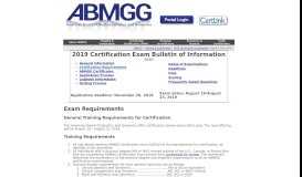 
							         Logbook Guidelines - 2019 Certification | ABMG - American Board of ...								  
							    