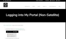 
							         Logging into My Portal (Non-Satellite) - NBN Satellite ... - Reachnet								  
							    