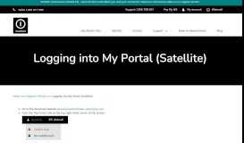 
							         Logging into My Portal (Satellite) - NBN Satellite Internet ... - Reachnet								  
							    