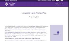 
							         Logging into ParentPay | The Perse School Cambridge								  
							    