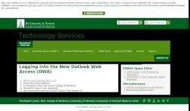 
							         Logging into the New Outlook Web Access | College of Medicine ...								  
							    