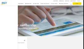 
							         Login Access For RACV Members With RACV MyMembership								  
							    
