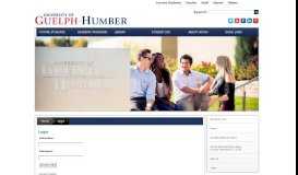 
							         Login | Admission | University of Guelph-Humber								  
							    