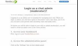 
							         Login as a chat admin (moderator)? - Online Group Chat ...								  
							    