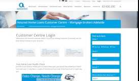 
							         Login - Assured Home Loans Customer Centre | Assured								  
							    