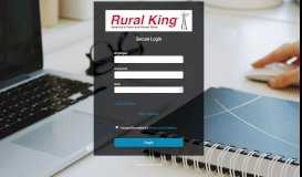 Rural King Employee Portal Page