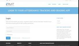 
							         Login - Attendance Tracking Software Online								  
							    
