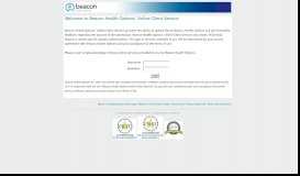 
							         Login - Beacon Health Options								  
							    