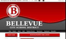 
							         Login - Bellevue School District								  
							    