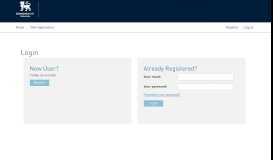 
							         Login - Birmingham City University								  
							    