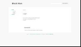 
							         Login - Block Man - Google Sites								  
							    