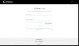 
							         Login - Brightstar								  
							    