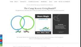 
							         Login - Camp Kesem - Charity Charms								  
							    
