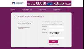 
							         Login - Carrefour MyClub UAE								  
							    