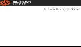
							         Login - CAS – Central Authentication Service - Oklahoma State ...								  
							    