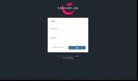 
							         Login | Cascade CMS - St. Norbert College								  
							    
