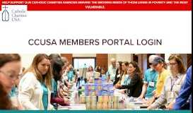 
							         Login - Catholic Charities USA								  
							    