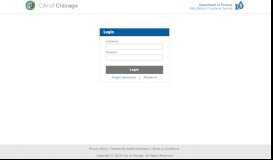 
							         Login - City of Chicago Utility Payments								  
							    