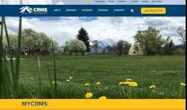 
							         Login | Colorado Boarding School | CRMS								  
							    