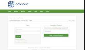 
							         Login - Consolo Services Group, LLC Jobs - ApplicantPro								  
							    