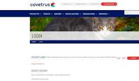 
							         Login - Covetrus North America								  
							    