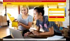 
							         Login | DHL eCommerce								  
							    