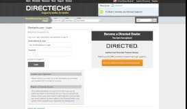 
							         Login - Directechs.com								  
							    