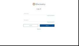 
							         Login - Discovery Discovery, Portal, Gate								  
							    