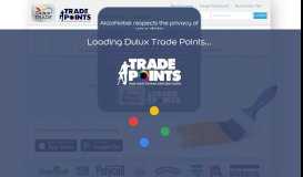 
							         Login - Dulux Trade Points								  
							    