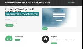 
							         Login: empowerweb.rochebros.com Empower™ Employee ...								  
							    