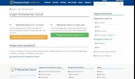 
							         Login Enterprise Cloud | Enterprise Cloud Knowledge Center								  
							    