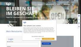 
							         Login - EVO Payments International GmbH								  
							    
