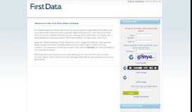 
							         Login - First Data Global Gateway Virtual Terminal								  
							    