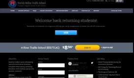 
							         Login - Florida Online Traffic School								  
							    